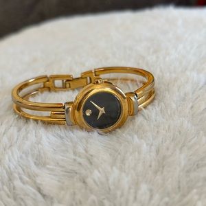 Gold movado watch